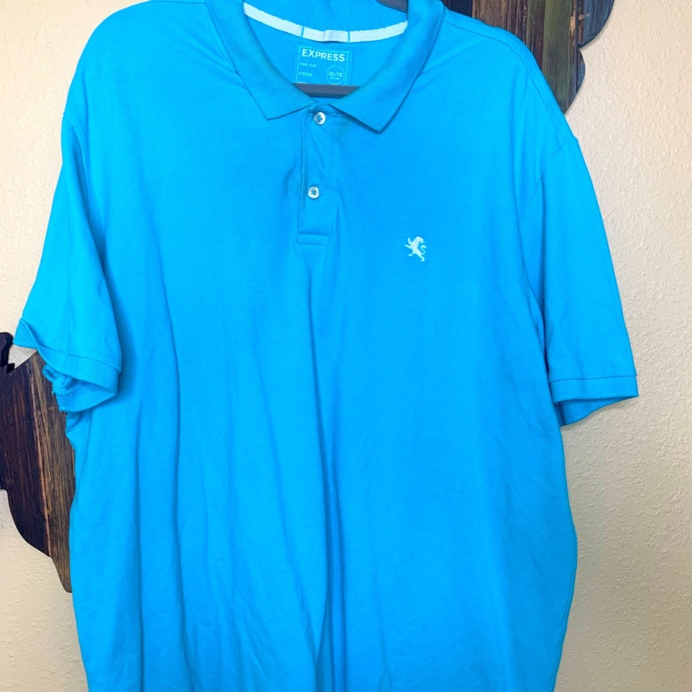 Express Men’s Pique Polo Stretch